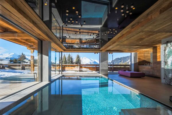 Moderne Chalet-Architektur - Leben ohne Schranken - Verbier